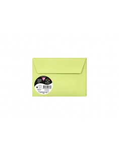 Sobre clairefontaine pollen 114x162 cm 120g verde yema pack de 5 unidades