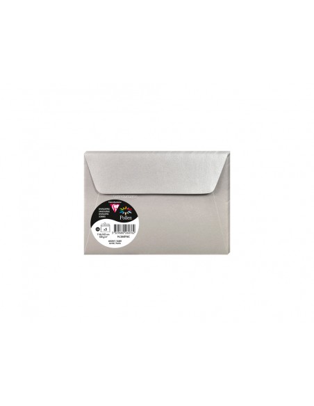 Sobre clairefontaine pollen 114x162 cm 120g plata pack de 5 unidades