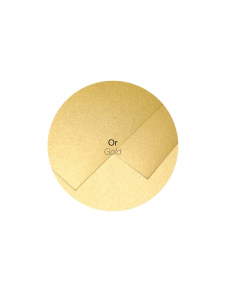 Sobre clairefontaine pollen 110x220 cm 120g dorado pack de 5 unidades