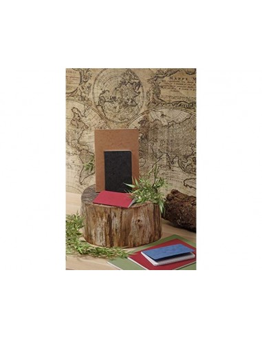 Libreta cosida clairefontaine 14,8x21 cm 96 hojas age-bag liso gris