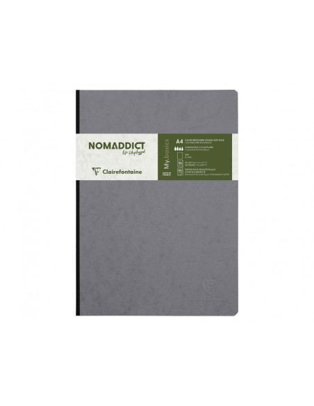 Cuaderno cosido liso a4 clairefontaine