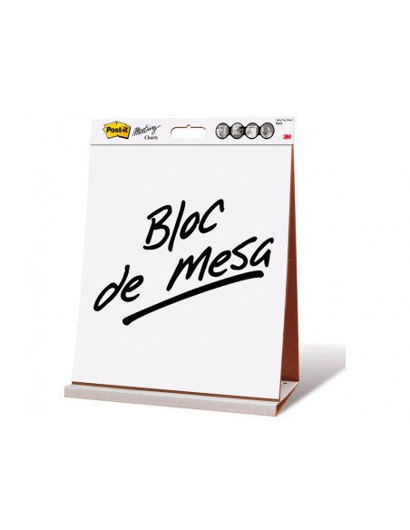 Bloc congreso post-it liso reciclado 504x635 mm 20 hojas 80 g