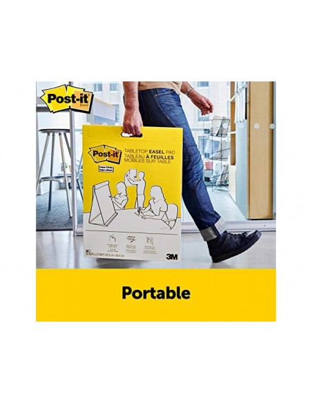 Bloc congreso post-it liso reciclado 504x635 mm 20 hojas 80 g