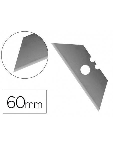Repuesto cuter q-connect ancho para modelos kf10633/kf14624 cuchilla 18 mm blister 5 unidades