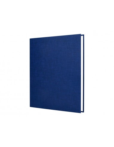 Carpeta de 4 anillas 25mm mixtas liderpapel folio carton forrado paper coat azul