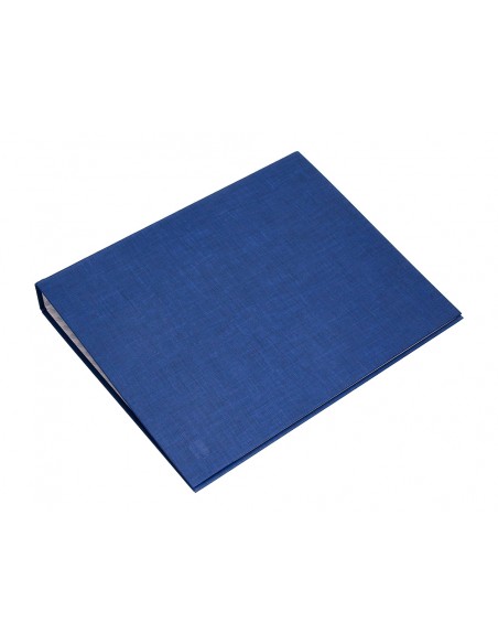 Carpeta de 4 anillas 25mm mixtas liderpapel folio carton forrado paper coat azul Carpeta de 4 anillas 25mm mixtas liderpapel folio carton forrado paper coat azul