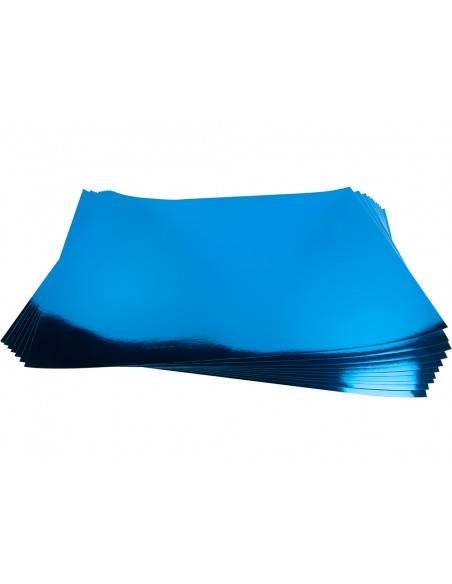Cartulina liderpapel 50x65 cm 235g/m2 metalizada azul Cartulina liderpapel 50x65 cm 235g/m2 metalizada azul
