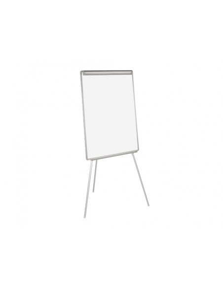 Pizarra blanca q-connect con tripode para conferencias 70x100 melamina