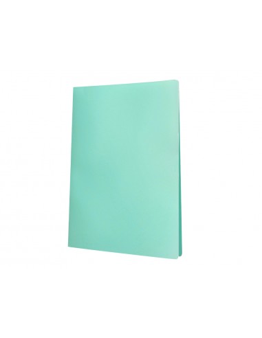 Carpeta liderpapel escaparate 30 fundas polipropileno din a4 verde manzana opaco