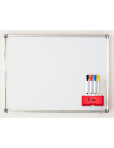 Borrador liderpapel pizarra blanca magnetico colores surtidos 130x60 mm Borrador liderpapel pizarra blanca magnetico colores surtidos 130x60 mm