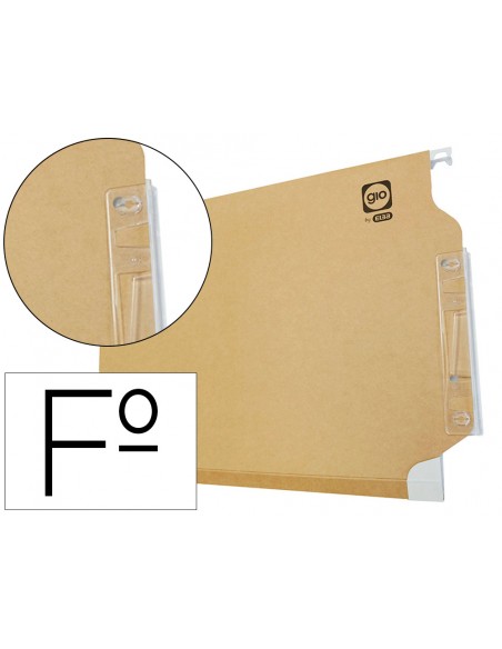 Carpeta colgante gio folio 50200 visor lateral 365x275x355 mm