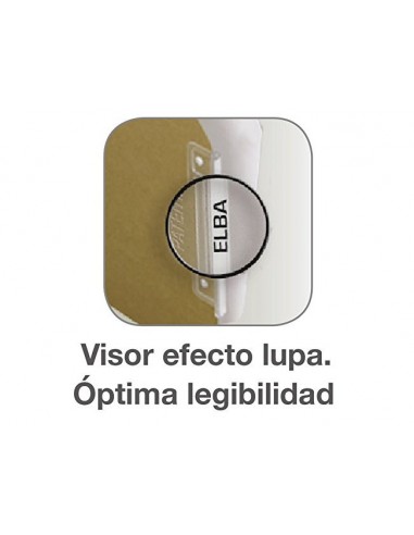 Carpeta colgante gio folio 50200 visor lateral 365x275x355 mm
