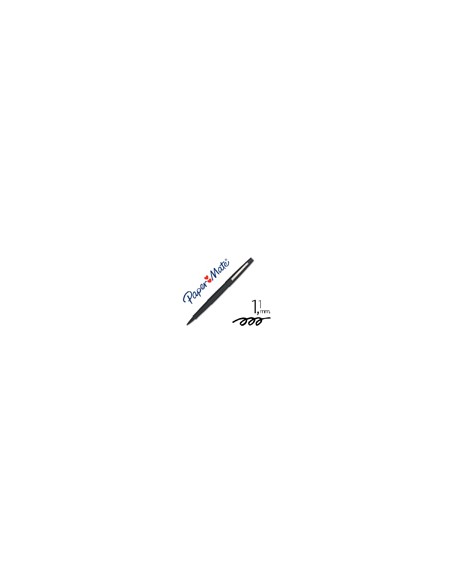 Rotulador paper mate flair original punta fibra negro