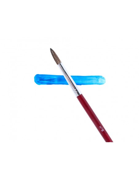 Pinceles acuarela liderpapel nº 9 virola cromada pelo engomado Pinceles acuarela liderpapel nº 9 virola cromada pelo engomado