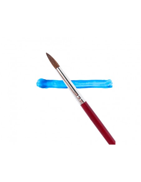 Pinceles acuarela liderpapel nº 8 virola cromada pelo engomado Pinceles acuarela liderpapel nº 8 virola cromada pelo engomado