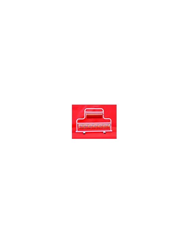 Portarrollo metal mostrador corta papel para bobinas de 62-31 cm