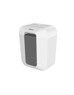 Destructora de documentos fellowes lx50 blanco capacidad de corte 9 hojas p4 destruye grapas clips y