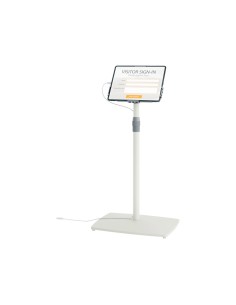Atril de suelo nobo impression pro para tablet 420x1190x300 mm