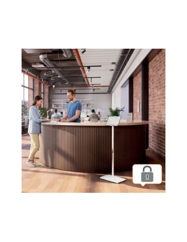 Atril de suelo nobo impression pro para tablet 420x1190x300 mm