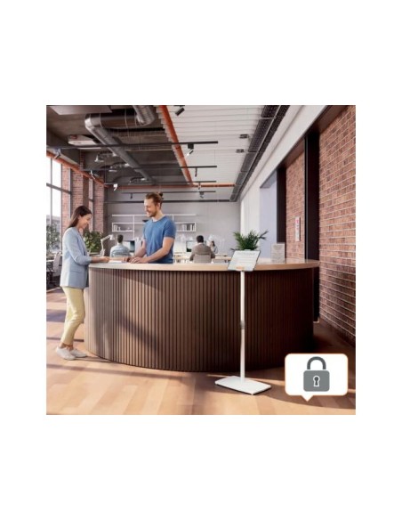 Atril de suelo nobo impression pro para tablet 420x1190x300 mm
