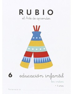 Cuaderno rubio educacion infantil 6 los indios