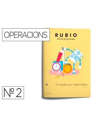 Cuaderno rubio competencia matematica nº2