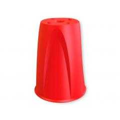 Adaptador para cono faru rojo alto 120 mm diametro 90 mm