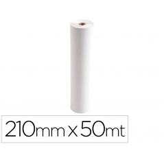 Rollo papel fax exacompta 210 mm x 30 mt