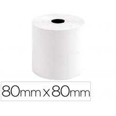 Rollo sumadora exacompta termico 80 mm x 80 mm 44 g/m2