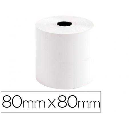 Rollo sumadora exacompta termico 80 mm x 80 mm 44 g/m2