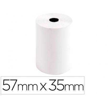 Rollo sumadora exacompta safe contact termico 57 mm x 35 mm 44 g/m2