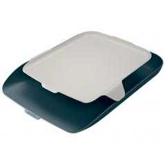 Bandeja sobremesa plastico leitz cosy gris 274x62x391 mm