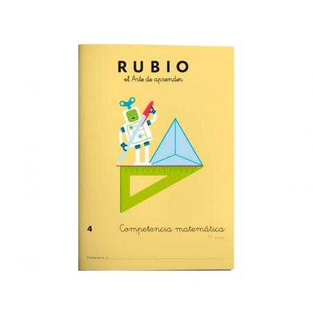 Cuaderno rubio competencia matematica 4