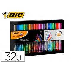 Rotulador bic intesity collection estuche de 32 unidades colores surtidos - Imagen 1