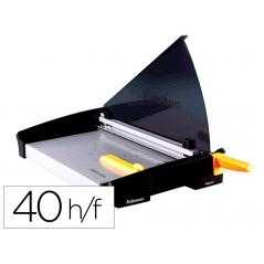 Cizalla de palanca fellowes plasma a3 metálica hasta 40 hojas 80 gr
