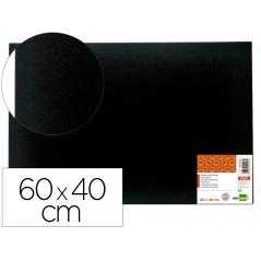 Tablero de fieltro liderpapel mural color negro 40x60 cm