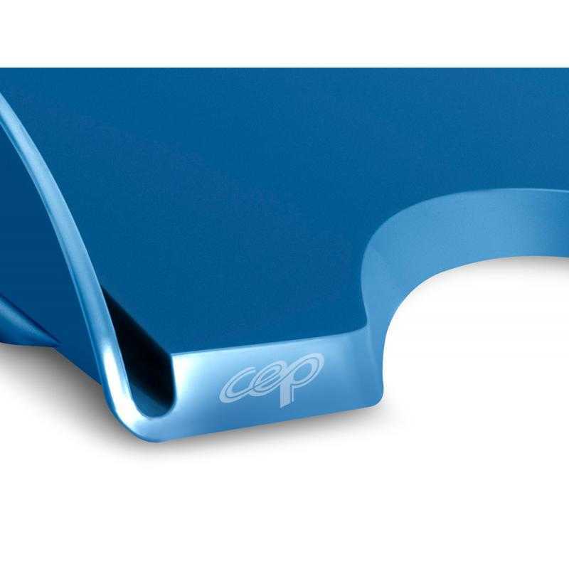 Bandeja sobremesa cep riviera plastico color azul porcelana 348x257x66 mm