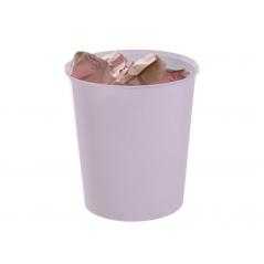 Papelera plastico archivo 2000 ecogreen 100% reciclada 18 litros color malva pastel