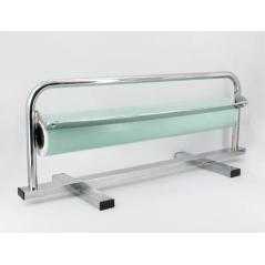 Portarrollo mostrador vertical corta papel para bobinas de papel 64-32 cm