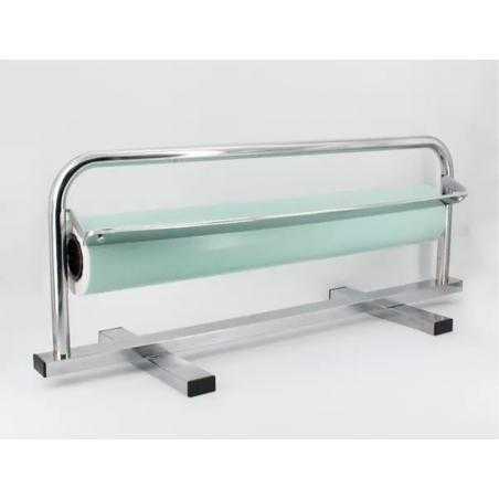 Portarrollo mostrador vertical corta papel para bobinas de papel 64-32 cm