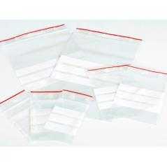 Bolsa plastico autocierre q-connect 250x350 mm paquete de 100 unidades
