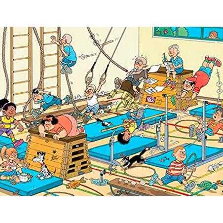Puzle jumbo jan van haasteren clase de gym 240 piezas piezas