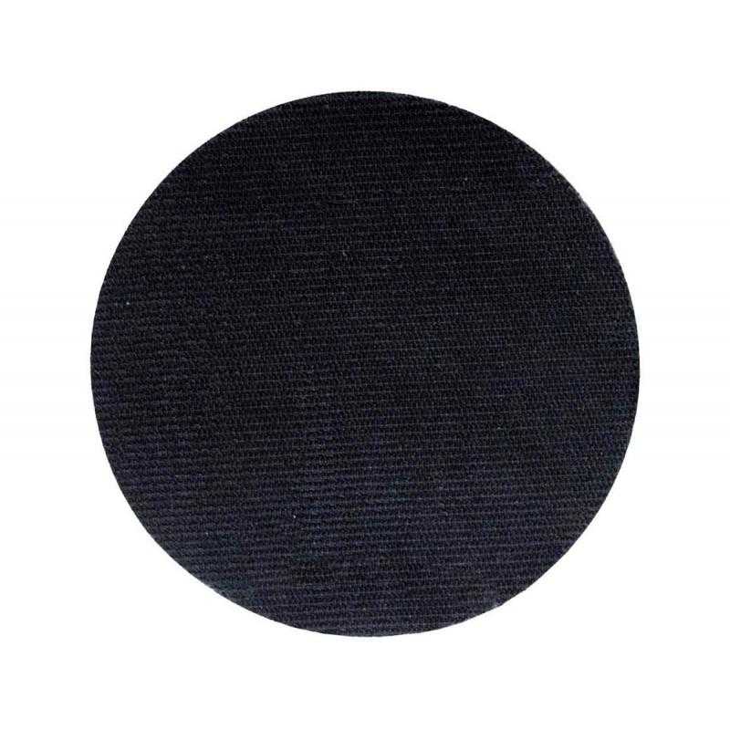 Disco de cierre plico velcro autoadhesivo 20 mm diametro color negro caja de 400 unidades