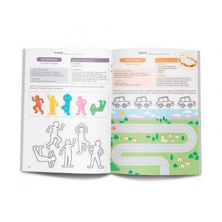 Cuaderno rubio habilidades matematicas + 4 años