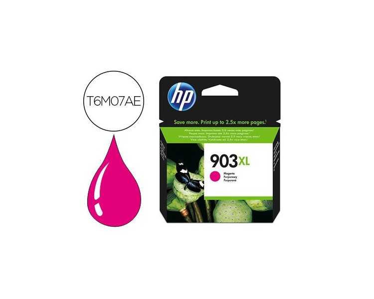 Ink-jet hp 903xl officejet 6960 / 6970 magenta 825 paginas