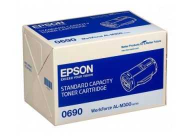 Toner epson 0690 workforce al-m300 / al-mx300 negro 2.700 pag