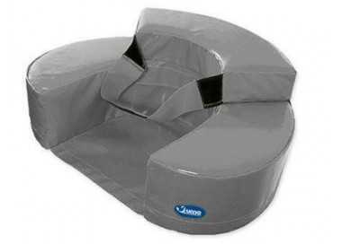 Sillon sumo didactic bebe 60x15 cm gris
