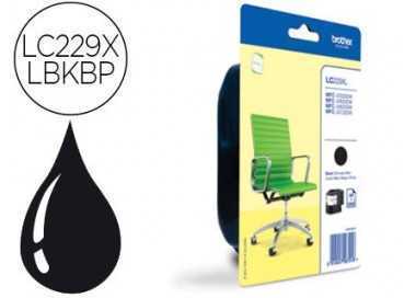 Ink-jet brother lc229xlbk mfc-j5320dw / 5620dw / 5625dw / 5720 dw negro 2400 pag