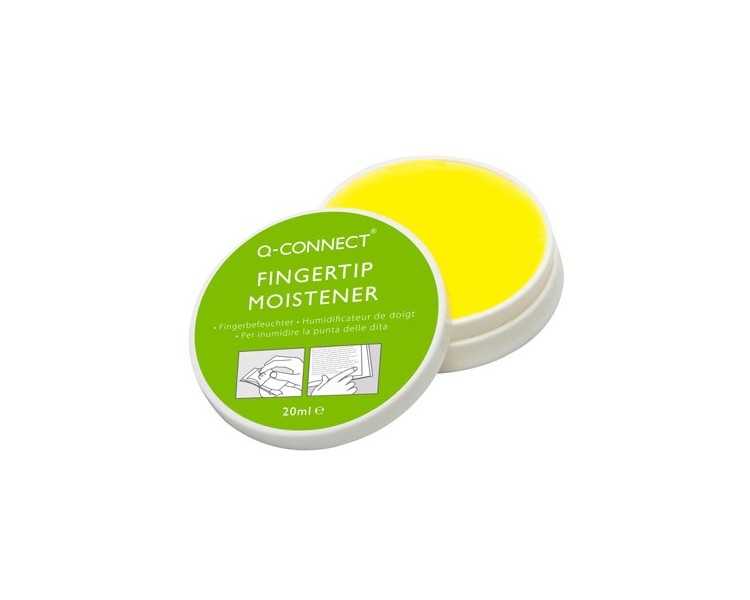 Humedecedor de dedos q-connect para pasar paginas y contar billetes envase de 20 ml