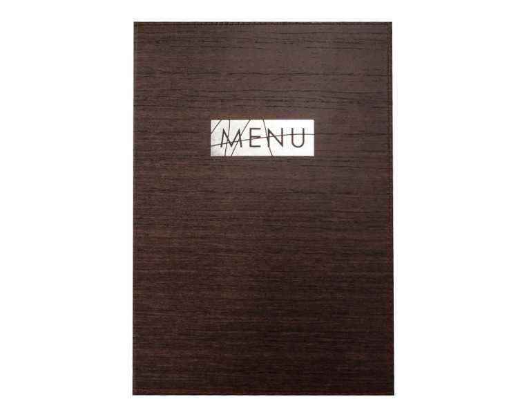 Porta menus liderpapel pu con sujeccion en esquinas para 2 hojas 22,5 x 32 cm